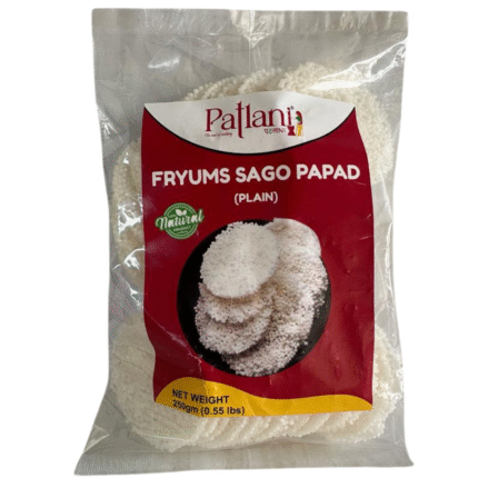 Patlani Sago Papad (white)