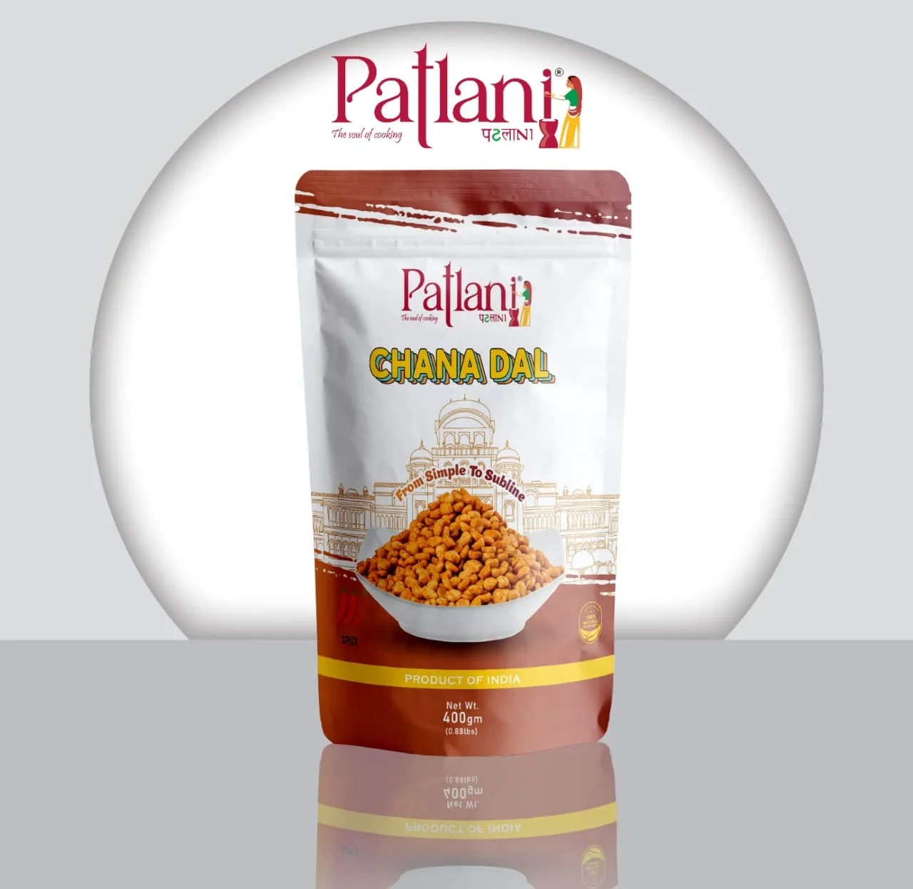 Patlani Chana Dal premium crispy roasted snack