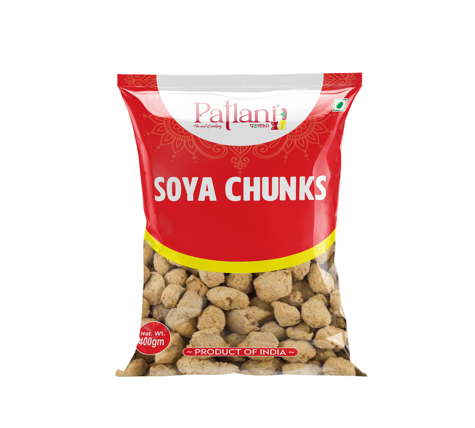 Patlani Foods Soya chunks Soya Chunks - Image 1