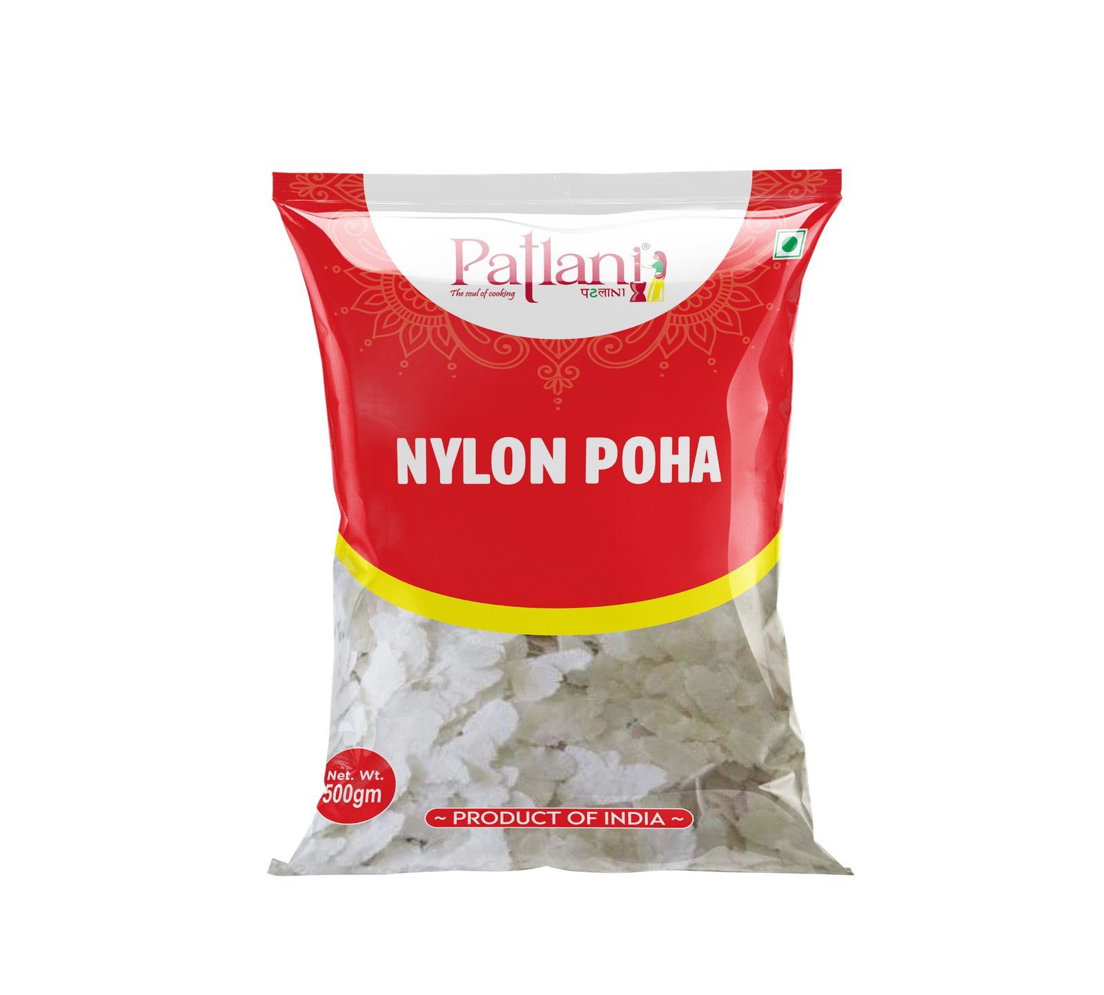 Patlani Foods Nylon Poha Nylon Poha (500gm) - Image 1