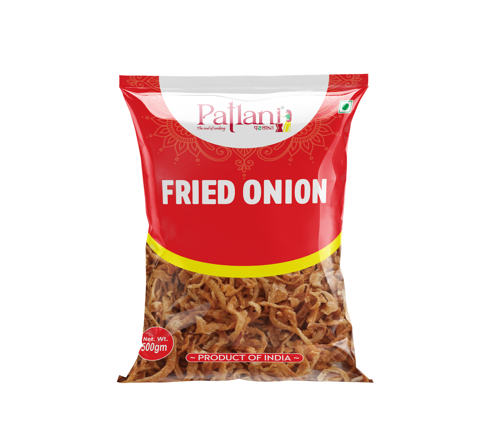 Patlani Foods Fried Onion (500gm / 1kg) Fried Onion - Image 1
