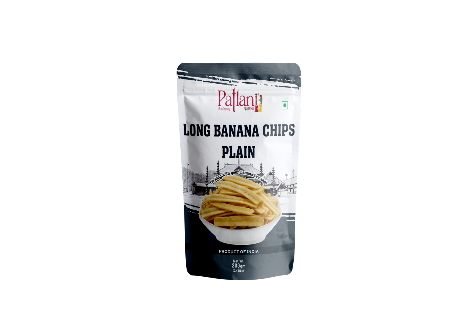 6 (1) Long Banana Chips Plain - Image 1