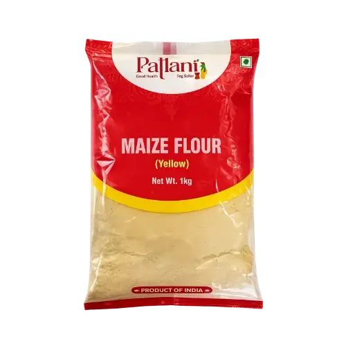 Yellow maize flour for traditional recipes, baking, and healthy cooking