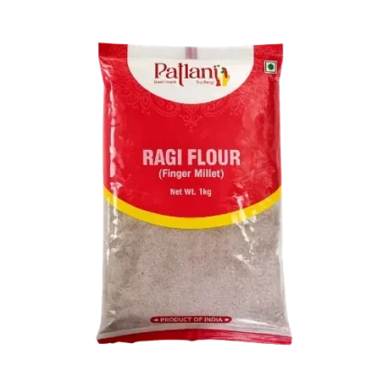 Ragi flour made from finger millet for healthy cooking and baking
