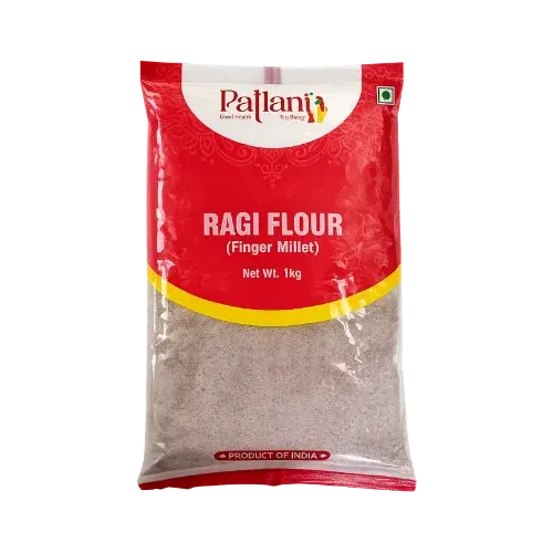 Ragi flour made from finger millet for healthy cooking and baking