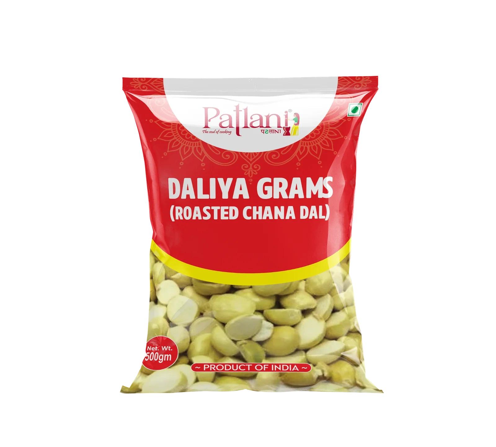 daliya-grams-roasted-chana-dal Premium roasted chana dal daliya grams for healthy snacks and cooking