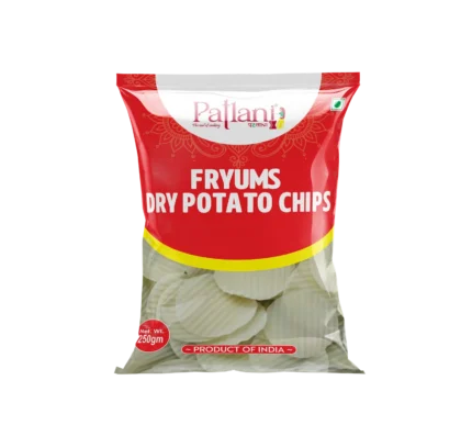 Premium fryums dry potato chips for crispy homemade snacks