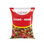 Premium round fryums for crispy homemade snacks