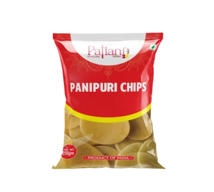Premium panipuri chips 250gm for crispy chaat and street food recipes