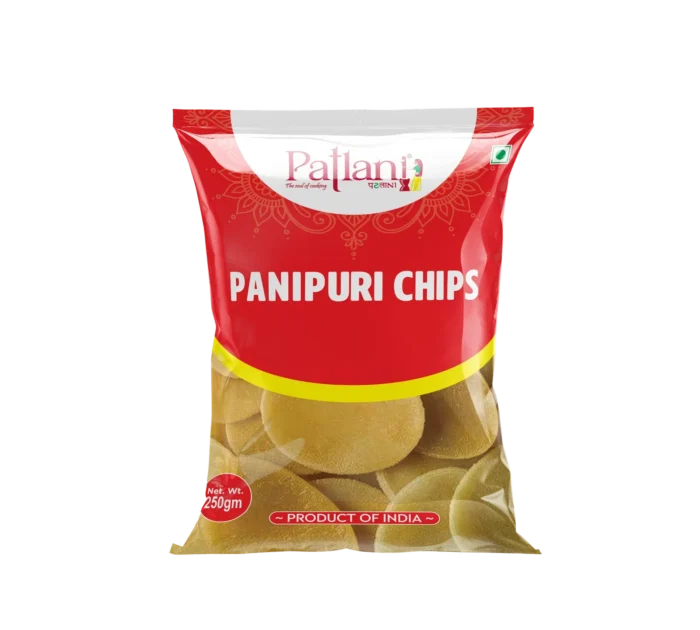 Premium panipuri chips 250gm for crispy chaat and street food recipes