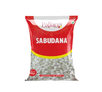 Premium sabudana 500gm tapioca pearls for fasting recipes and cooking