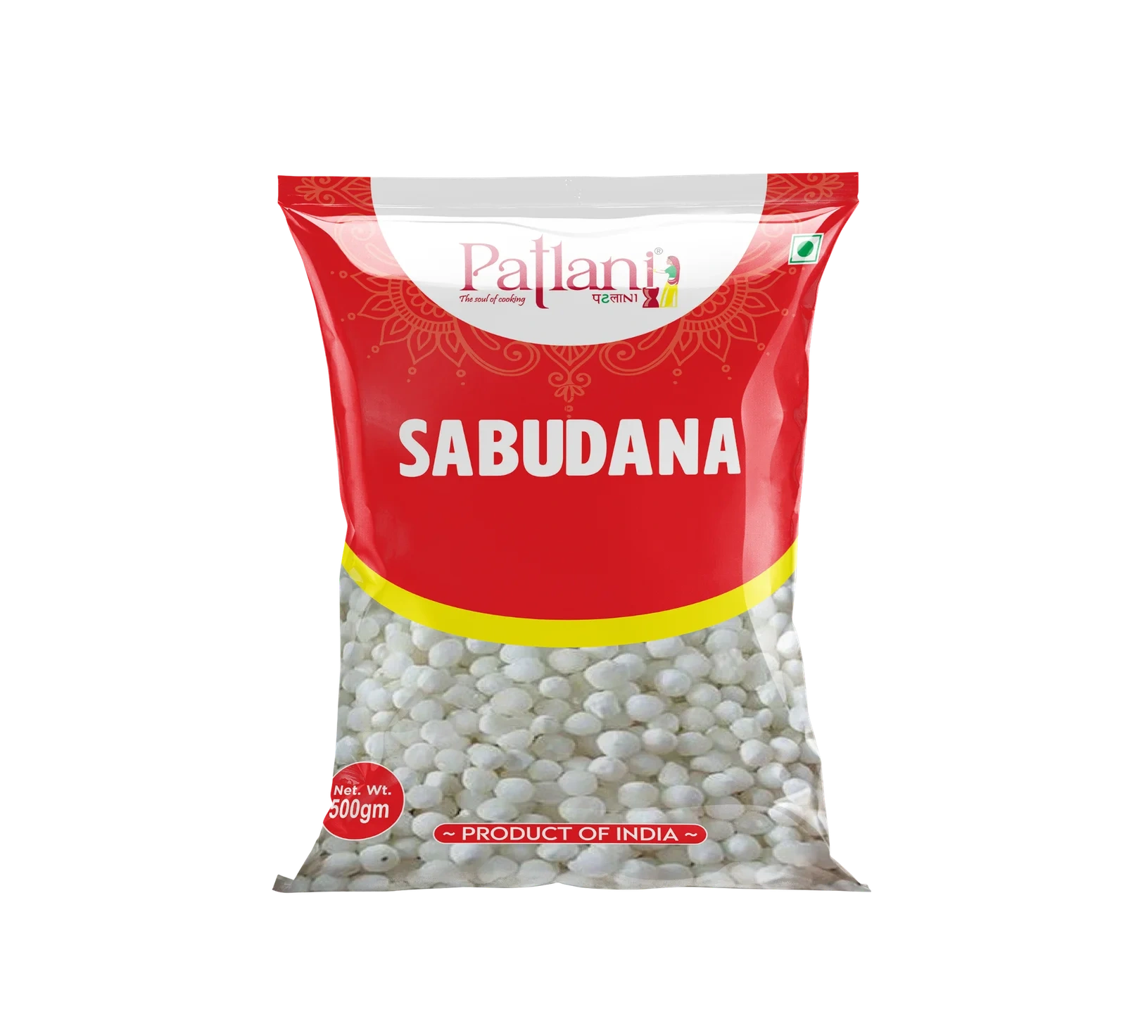 sabudana-500gm Premium sabudana 500gm tapioca pearls for fasting recipes and cooking
