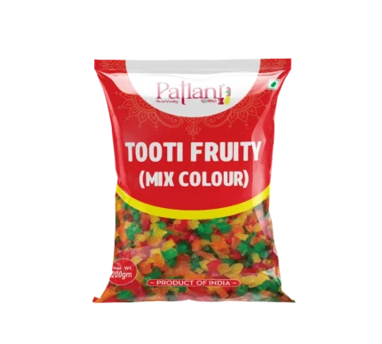 Mixed colour tooti fruity for cakes, desserts, and baking recipes