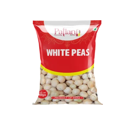 Premium white peas for healthy cooking and traditional Indian recipes