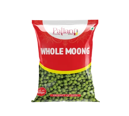 Premium whole moong dal for healthy cooking and nutritious meals