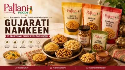 Gujarati Namkeen Traditional Snacks for Tea Time
