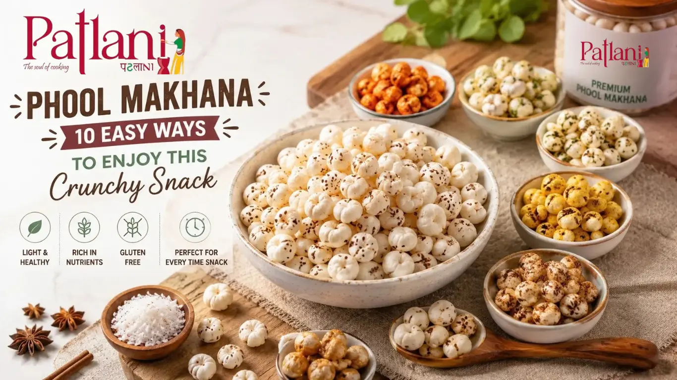 Phool Makhana Healthy and Nutritious Snack