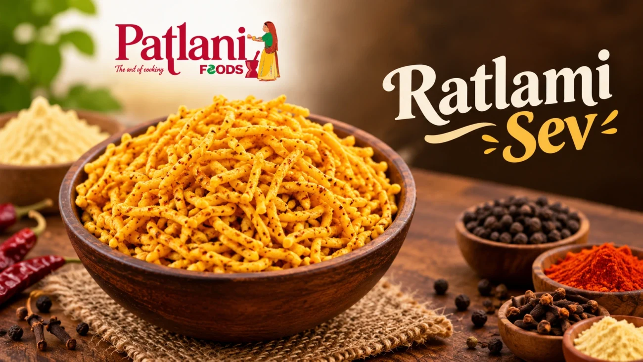 Ratlami Sev Traditional Indian Namkeen Snack